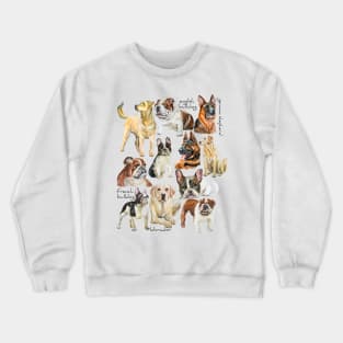 dogs Crewneck Sweatshirt